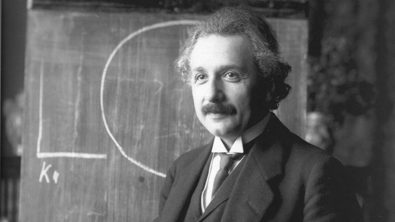 Albert Einstein v roce 1921