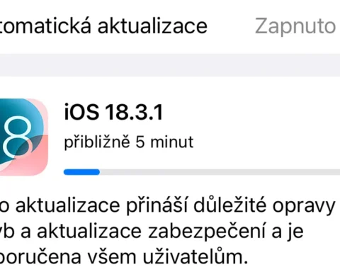 Apple doporučuje aktualizaci