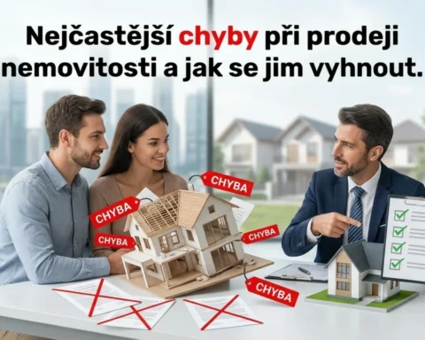 Chyby při prodeji nemovitosti