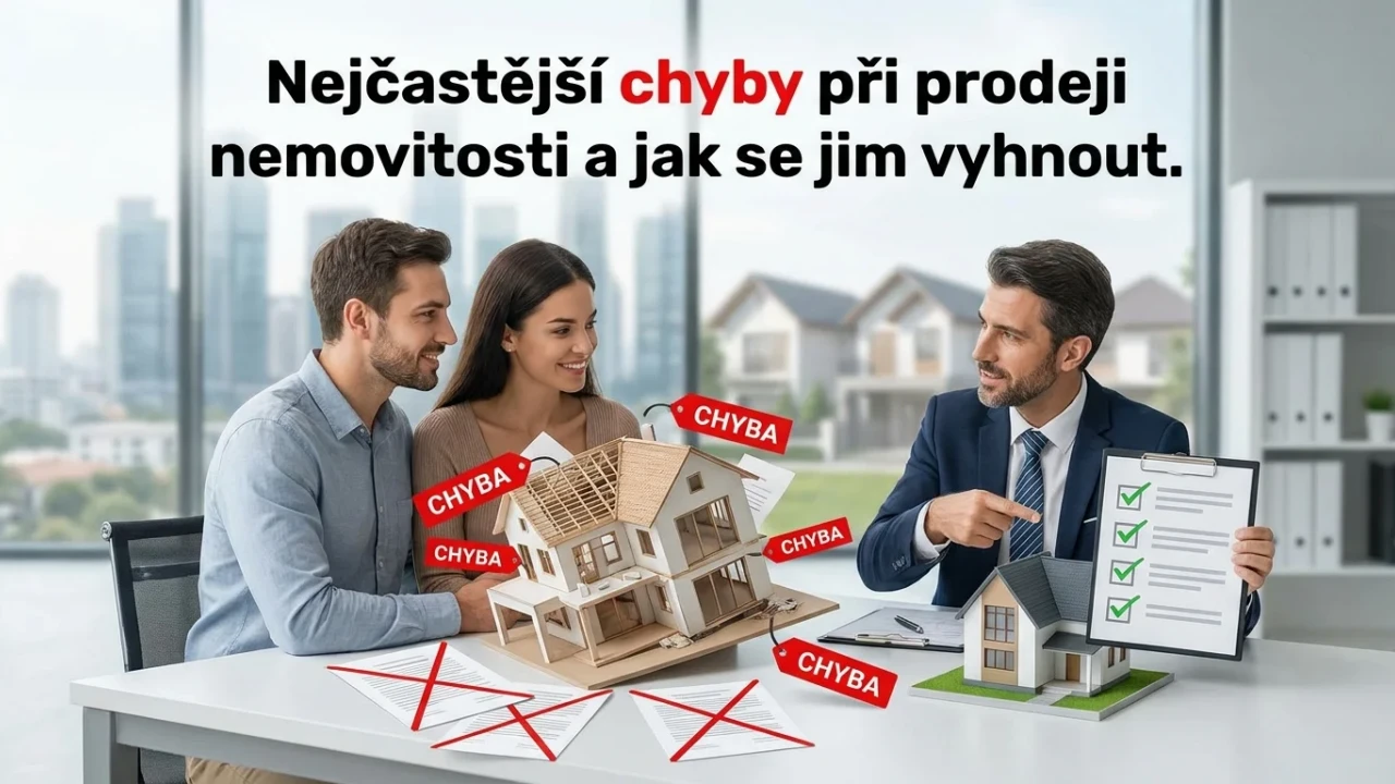 Chyby při prodeji nemovitosti